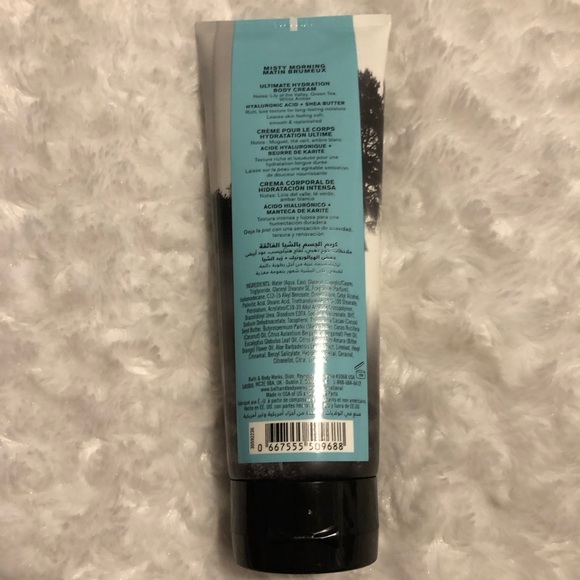 Bath And Body Works Misty Morning Body Cream New - Picture 2 of 3